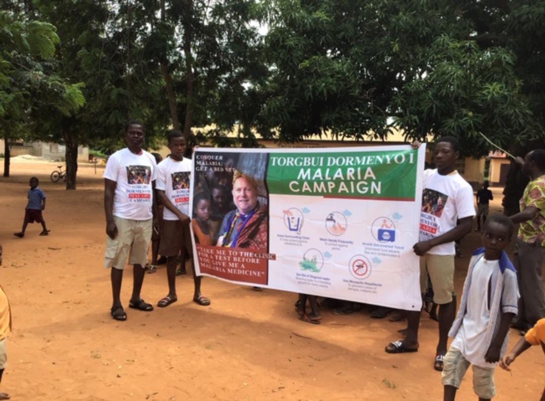 Malaria testing and antibiotic distribution